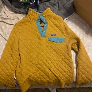 Patagonia Cotton Quilt Snap-T Pullover Tapenade Brown